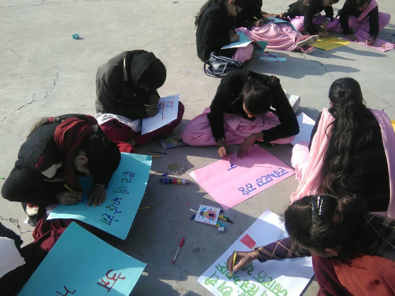 Poster Making Competition on 'Voting'