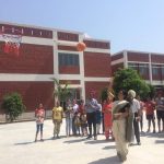 Inauguration of Basketball court