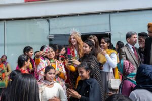 Miss England's Visit to Cordia Campus